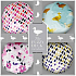 Baylis & Harding Forest Bell and Flower Meadow sparkling ballistic bath 4 x 140 g, cosmetic set
