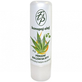 F&P Hemp Natural Lip Balm 4 g