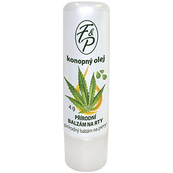 F&P Hemp Natural Lip Balm 4 g