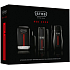 Str8 Red Code aftershave 50 ml + deodorant spray 150 ml + shower gel 250 ml, cosmetic set