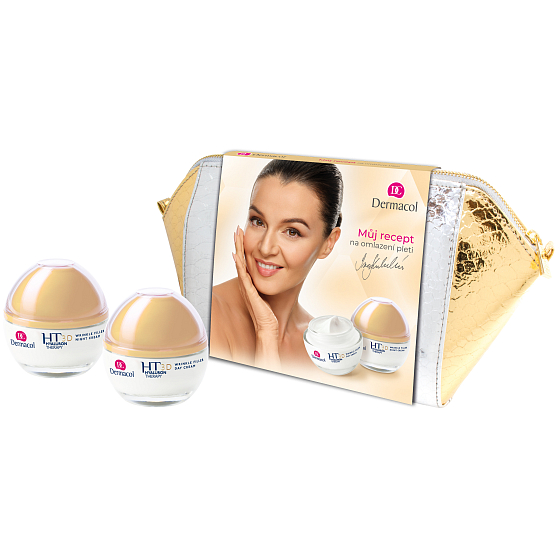 Dermacol 3D Hyaluron Therapy day cream 50 ml + night cream 50 ml + case, cosmetic set