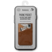 If Bookaroo Phone Pocket Case - phone pocket for documents brown 195 x 95 x 18 mm