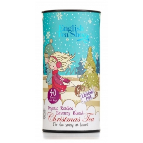 English Tea Shop Bio Spicy blend of decaffeinated Christmas tea with vanilla, cream and pineapple flavors, for children from 3 years 40 tea bags, 60 g