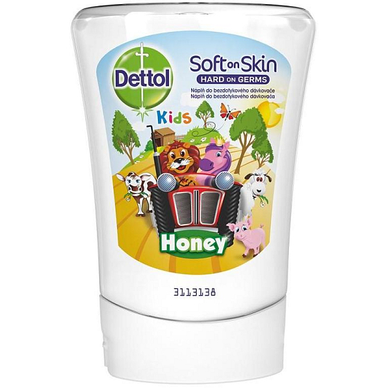 Dettol Kids Zoo Med liquid soap for non-contact soap dispenser refill 250 ml