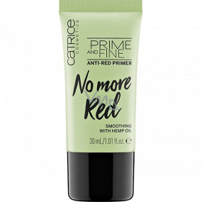 Catrice Prime and Fine Anti-Red Primer skin redness neutralizing base 30 ml  - VMD parfumerie - drogerie