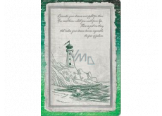 Ditipo Diary Antique lighthouse A5 15 x 21 cm