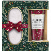 Baylis & Harding The Fuzzy Duck Winter Wonderland foot cream 125 ml + soft socks 1 pair, cosmetic set for women