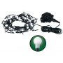Emos Christmas lights white balls 8 m, 80 LED + 5 m cable