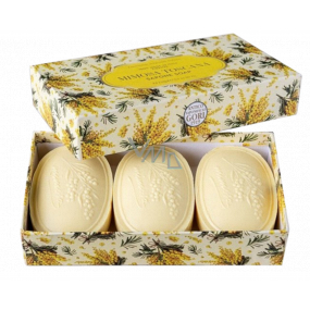 Antico Saponificio Gori Mimosa Toscana handmade Italian soap 3 x 100 g