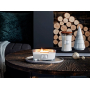 WoodWick Magnolia Birch - Magnolia and Birch scented candle with wooden wick and lid ship 453 g