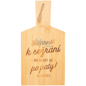 Albi Board with dedication You're simply to be devoured 14 x 26,5 x 1 cm