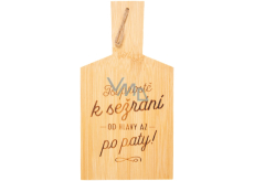 Albi Board with dedication You're simply to be devoured 14 x 26,5 x 1 cm