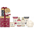 Baylis & Harding Winter Kingdom shower cream 100 ml + shower gel 100 ml + body and hand lotion 50 ml + hand cream 50 ml + bath crystals 25 g + body sponge, cosmetic set for women