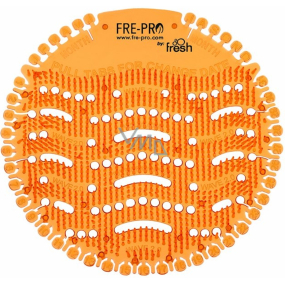 Fre Pro Wave 2.0 Mango scented urinal strainer orange 19 × 20,3 × 1,9 cm 54 g 2 pieces, duopack