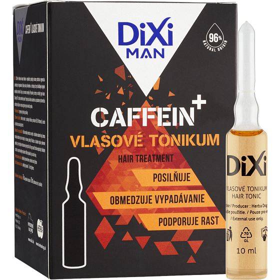 Dixi Man Caffein+ Hair Tonic for Men, 7× 10ml