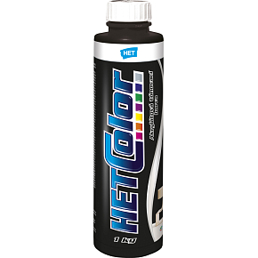 Het Hetcolor paint tinting color, 0190 black, 1 kg