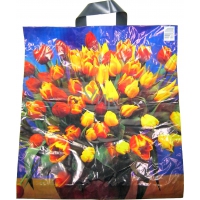 Press Plastic bag 45 x 50 cm Tulips 1 piece