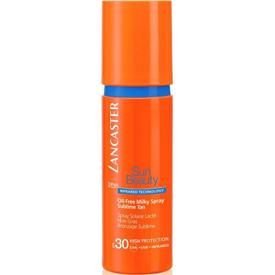Lancaster Sun Beauty Oil Free Milky SPF30 cream sunscreen spray 150 ml