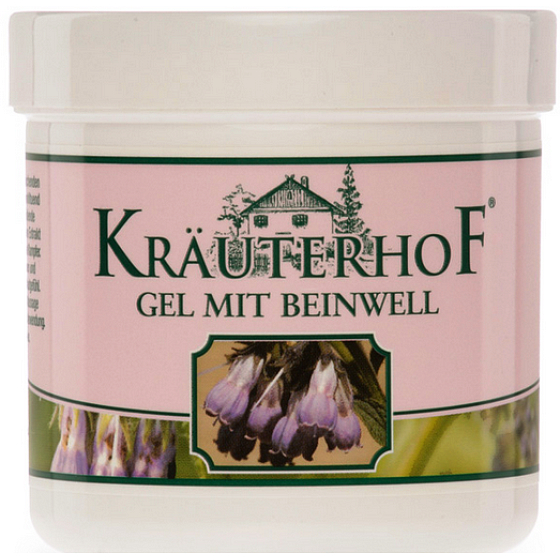 Krauterhof Comfrey Medical ointment for muscle and joint regeneration, relieves pain 250 ml