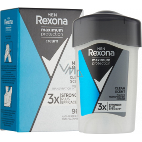 Rexona Men Maximum Protection Clean Scent antiperspirant deodorant stick for men 45 ml