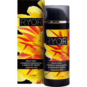 RYOR Day Cream with Hyaluronic Acid and Argan Oil, 50 ml