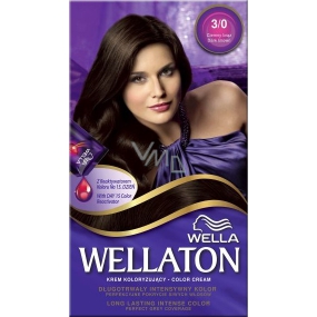 Wella Wellaton cream hair color 3/0 Dark brown