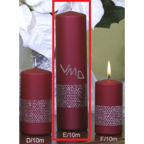 Lima Ribbon candle wine cylinder 60 x 220 mm 1 piece
