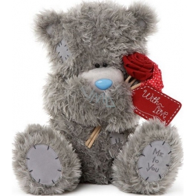 Me to You Teddy bear with a flower With Love 35 cm