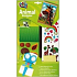Paper cutout with stickers and accessories animal giraffe 30 x 17 cm