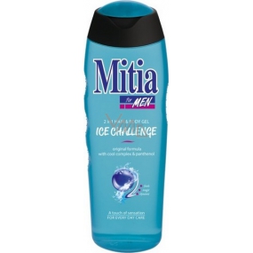 Mitia Men Ice Challenge 2 in 1 shower gel and hair shampoo 400 ml