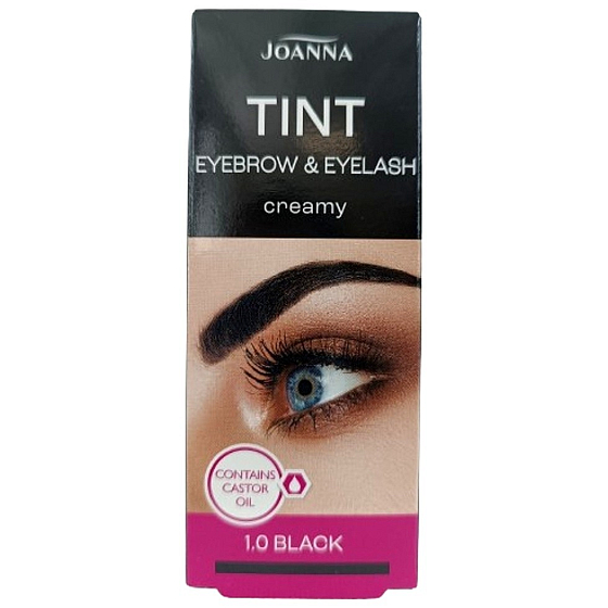 Joanna Henna Eyebrow and Eyelash Dye 1.0 Black 15 ml