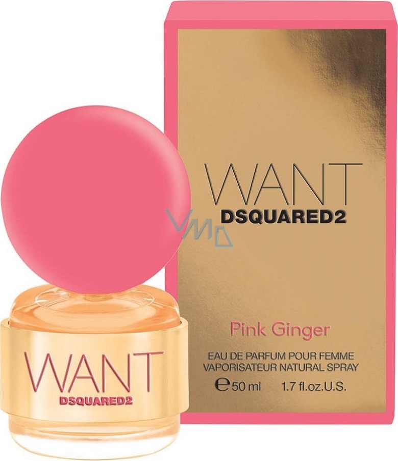 dsquared parfüm want pink ginger