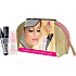 Dermacol Bambi Black Sensation long-lasting eye marker black 2.7 ml + Dermacol Satin Make-up Base Smoothing Base Under Make-up 15 ml + case, cosmetic set