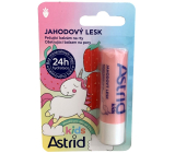 Astrid Kids Strawberry Gloss Lip Balm for children 4,8 g