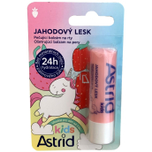 Astrid Kids Strawberry Gloss Lip Balm for children 4,8 g