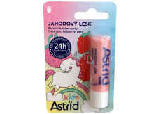 Astrid Kids Strawberry Gloss Lip Balm for children 4,8 g