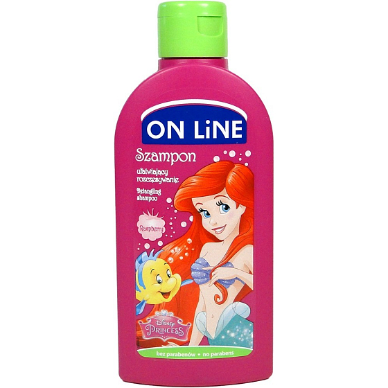 On Line Kids Ariel Raspberry 2in1 shower gel and hair shampoo for children 250 ml