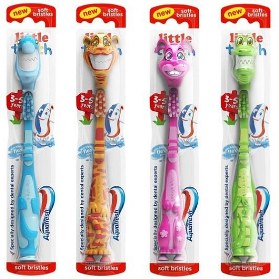 Aquafresh Little Teeth Kids 3-5 years Toothbrush 1 piece