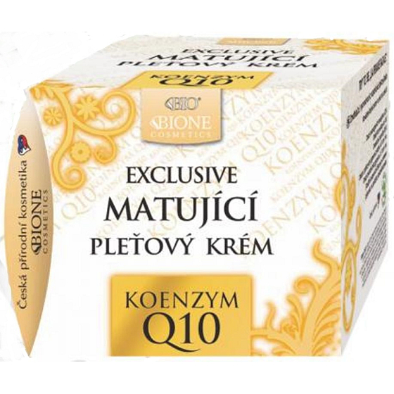 Bione Cosmetics Exclusive Coenzyme Q10 mattifying skin cream for combination to oily skin 51 ml