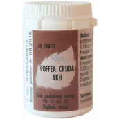 AKH Coffea Cruda homeopathic food supplement helps to concentrate, pain relieving, palpitations 60 tablets