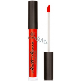 Dermacol Matte Mania Lip Liquid Color liquid matte lipstick 55 3.5 ml
