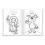 Ditipo Coloring Book Fairy Tale Characters for Teaching English to Children 3+ 24 pages