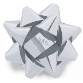 Nekupto Starfish medium metal silver 6.5 cm HX 127 02