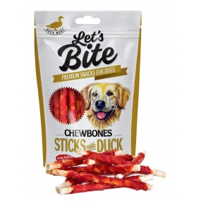 Brit Lets Bite Chewable duck sticks supplementary food for dogs 300 g