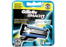 Gillette Mach 3 spare heads 4 pieces