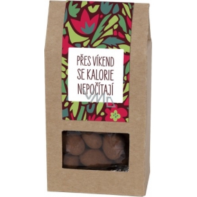 Albi Almonds in chocolate with cinnamon Over the weekend, calories do not count 80 g