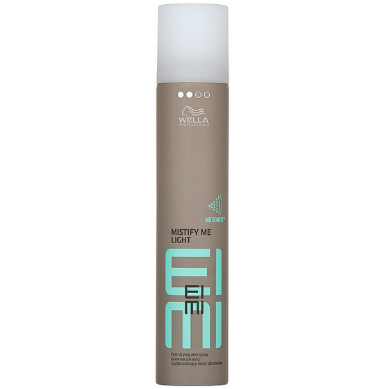 Wella Professionals Eimi Mistify Me Light quick-drying hairspray with a fine fixation of 300 ml