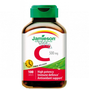 Jamieson Vitamin C gradual release 500 mg dietary supplement 100 tablets
