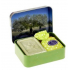 Esprit Provence Olive tree toilet soap 60 g + lavender scented bag + tin box, cosmetic set