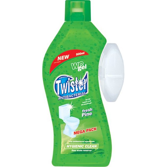 Twister Fresh Pine - Fresh pine toilet gel liquid cleaner 500 ml